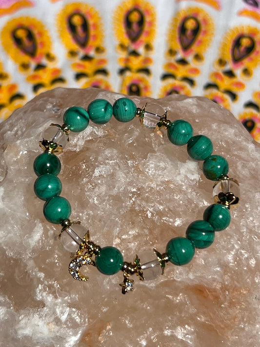 Sun & Moon Malachite